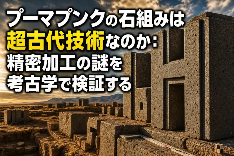 プーマプンクの石組みは超古代技術なのか：精密加工の謎を考古学で検証する
