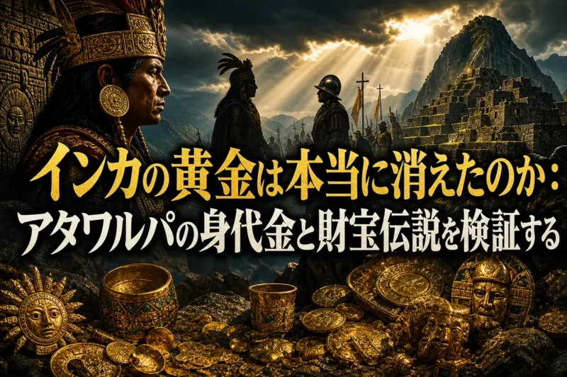 インカの黄金は本当に消えたのか：アタワルパの身代金と財宝伝説を検証する