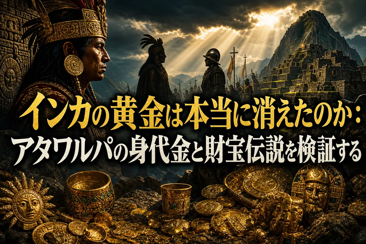インカの黄金は本当に消えたのか:アタワルパの身代金と財宝伝説を検証する
