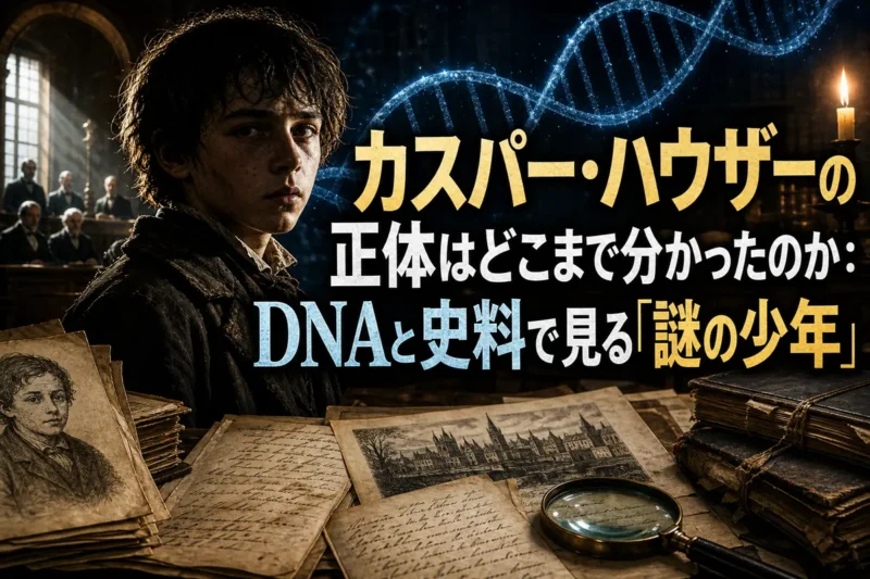 カスパー・ハウザーの正体はどこまで分かったのか：DNAと史料で見る「謎の少年」