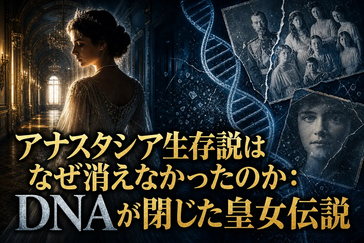 アナスタシア生存説はなぜ消えなかったのか：DNAが閉じた皇女伝説