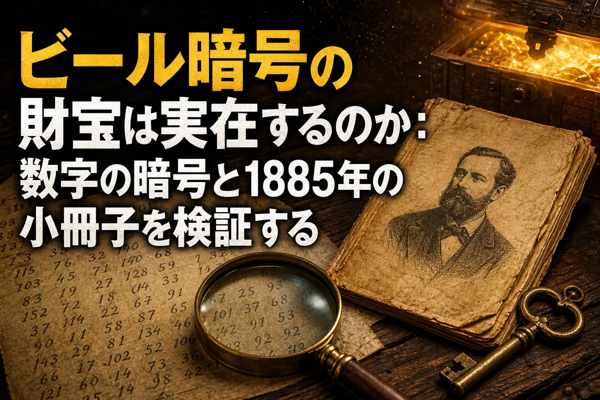 ビール暗号の財宝は実在するのか:数字の暗号と1885年の小冊子を検証する