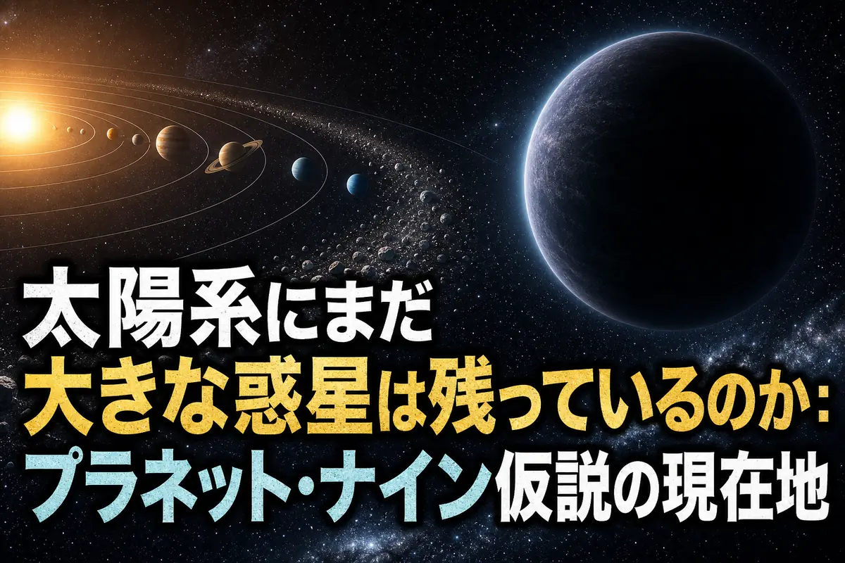 太陽系にまだ大きな惑星は残っているのか:プラネット・ナイン仮説の現在地